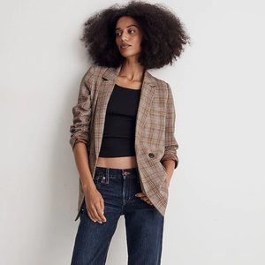 Caldwell Double-Breasted Blazer in Wardlow Plaid